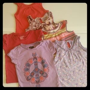 Gap Baby Gap Bundle Girls Summer Tees 18-24Months